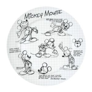 Disney Sketch Mickey Mouse Dinner Plate!